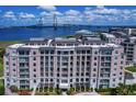 Luxury high-rise condo building with water views at 221 S Plaza Ct # 107, Mount Pleasant, SC 29464