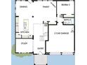 Main floor features kitchen, dining, Gathering room, study, and two car garage at 344 Trailmore Ln, Summerville, SC 29486
