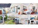 Cozy bedroom with a queen-size bed and en-suite bathroom at 207 Scott St, Mount Pleasant, SC 29464