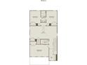 Second floor plan featuring a loft, two bedrooms, and two bathrooms at 4135 Collins Dr, Charleston, SC 29414