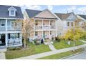 Two-story house with peach siding and a front porch at 1065 Oak Bluff Ave, Charleston, SC 29492