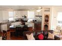 Spacious kitchen featuring granite countertops and island at 108 Palmetto Blvd, Edisto Beach, SC 29438