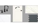 Bathroom finishes including faucet, cabinet, countertop, and tile at 1289 Hamlin Rd, Mount Pleasant, SC 29466