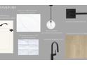 Kitchen finishes showcase cabinets, countertops, backsplash, faucet, and hardware at 1289 Hamlin Rd, Mount Pleasant, SC 29466