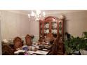 Dining room featuring a wooden table, chairs, and a china cabinet at 141 Wintergreen Rd, Walterboro, SC 29488