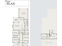 Two-story home floor plan with 2-car garage, Gathering room, and primary suite at 347 Trailmore Ln, Summerville, SC 29486