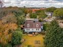 Aerial view showing house and surrounding trees at 4651 Oakwood Ave, North Charleston, SC 29405