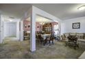 Formal dining room with a wooden table and chairs at 5146 Morrow Ln, Summerville, SC 29485