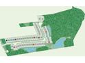 Community map highlighting various home sites and green spaces with ponds at 107 Royal Cainhoy Way, Huger, SC 29450
