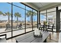 Sunroom with view of the backyard and lake at 311 Bloomington Way, Summerville, SC 29486