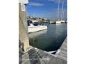 Boats docked at the marina on a sunny day at 2 Mcdonough Rd # B-19, Folly Beach, SC 29439