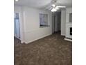 View of living room, kitchen pass-through and hallway at 3930 Azalea Dr # W, North Charleston, SC 29405
