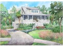 Two story home with covered porch, large windows and attached garage at 1473 Jeremy Cay Ct, Awendaw, SC 29429