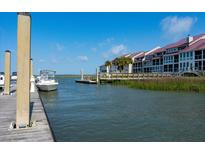 Boat slips and waterfront community with access to the waterway at 2 Mcdonough Rd # F-2, Folly Beach, SC 29439