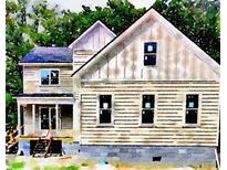 New construction home with beige siding and a large backyard at 4504 Smoak Rd, Meggett, SC 29449