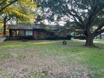 Brick ranch home with a large tree and tire swing at 1717 Pinecrest Rd, Charleston, SC 29407
