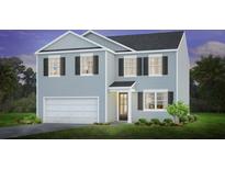 Two-story house with gray siding, white trim, and a two-car garage at 361 Willows Crescent Dr, Moncks Corner, SC 29461