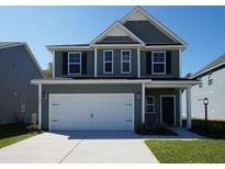 Two-story house with gray siding, white trim, and a two-car garage at 175 Cantona Dr, Summerville, SC 29483