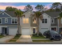 Two story townhomes with attached garages at 171 Rosefield Ct, Summerville, SC 29485