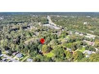 Aerial view showing home location, lot size, and surrounding neighborhood at 1860/1858 Taberwood Cir, Charleston, SC 29407
