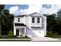 Two story home with white siding and a two car garage at 233 Pine Crest View Dr, Summerville, SC 29486