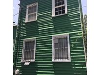 Green house exterior with unique window details at 2 Ducs Ct, Charleston, SC 29403