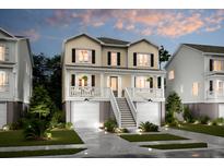 Two-story Craftsman home with front porch and two-car garage at 1694 Cultivation Ln # 542, Mount Pleasant, SC 29466
