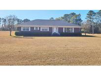 Brick ranch house with large yard at 388 E Main St, Harleyville, SC 29448