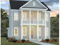 Charming two-story home with a front porch and balcony at 517 Rustling Tree Ct, Summerville, SC 29486