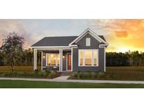 Gray craftsman style home with white trim and front porch at 719 Rumbling Leaf Ln, Summerville, SC 29486