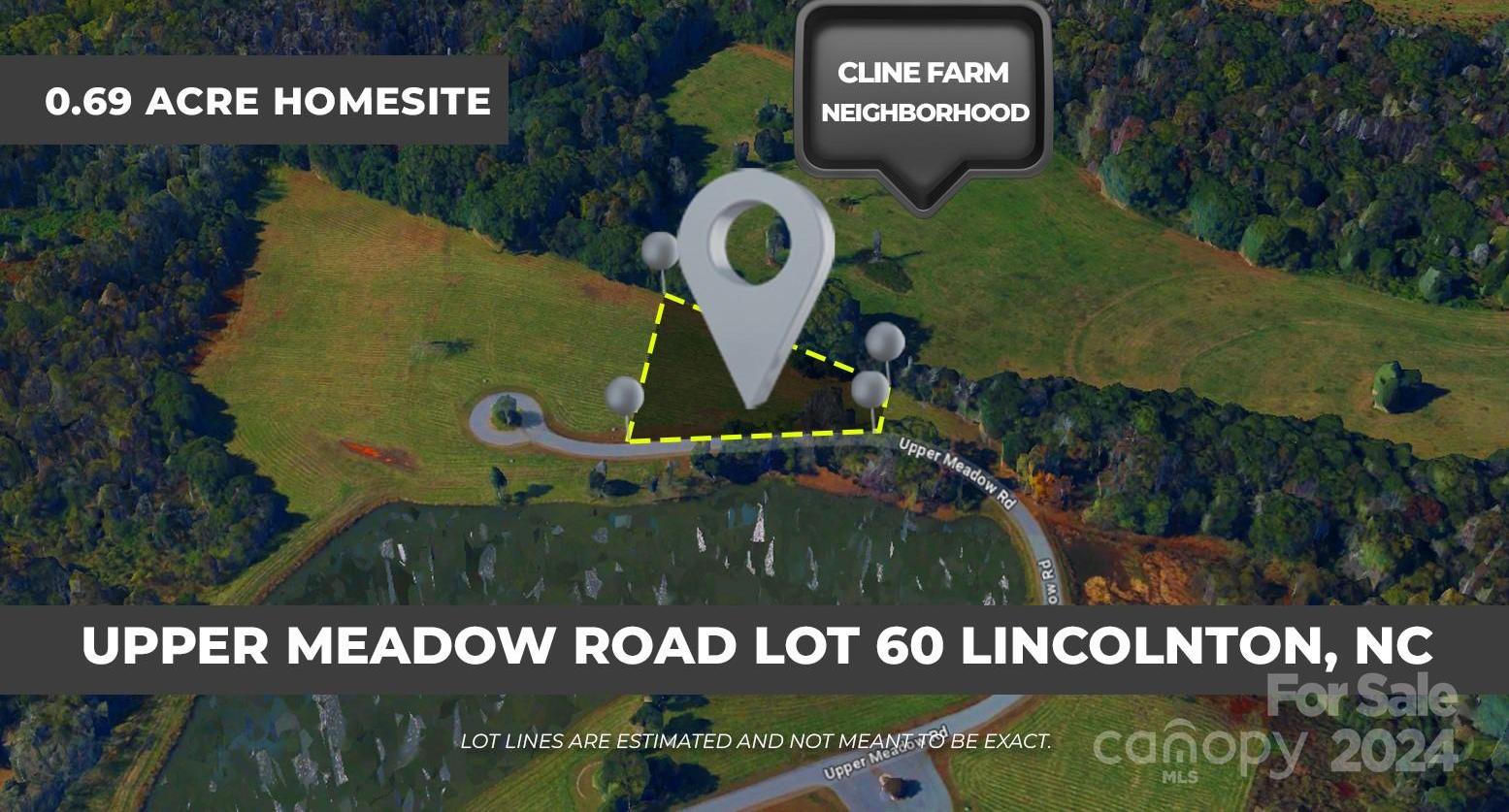 Photo one of Lot 60 Upper Meadow Rd Lincolnton NC 28092 | MLS 4114399