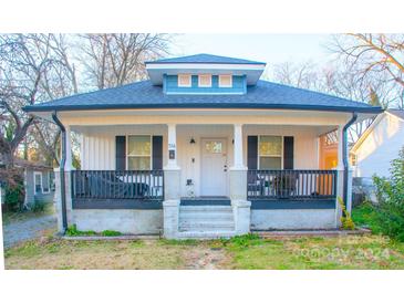 Charming craftsman style home with a welcoming front porch at 736 Jefferson Ave, Rock Hill, SC 29730