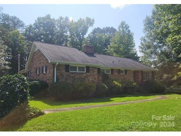 Brick ranch house with a large yard at 417 Maner Rd, Kings Mountain, NC 28086