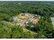 Luxury homes community nestled in a wooded area at 8010 Litaker Manor Ct, Charlotte, NC 28270