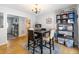 Small dining area with table and chairs, near the kitchen at 525 Kelly Ave, Mooresville, NC 28115