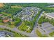 Aerial view of property showing location near an apartment complex at 2374 Rock Hill Church Rd, Concord, NC 28027