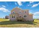 Two-story house with beige siding and wooden deck at 1030 Heath Helms Rd, Monroe, NC 28110