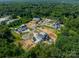 Aerial view of a new luxury home community at 8014 Litaker Manor Ct, Charlotte, NC 28270