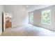 Spacious bedroom with carpet and a view of the kitchen at 230 Hamrick Rd # 2, Cramerton, NC 28032