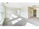 Spacious bedroom with grey carpet and bathroom access at 8631 Frank Grier Rd # 6, Charlotte, NC 28215