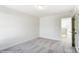Bedroom with access to upper level at 8631 Frank Grier Rd # 6, Charlotte, NC 28215