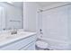 Clean bathroom with tub and shower combo at 105 Megby Trl, Statesville, NC 28677
