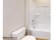Bathroom with a tub and shower combination at 2773 Ruby Mill Dr # 41, Gastonia, NC 28056