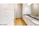 Double vanity bathroom with dark countertops at 2773 Ruby Mill Dr # 41, Gastonia, NC 28056
