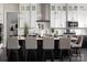 Spacious kitchen with white cabinets, large island, and high-end appliances at 843 Lake Forest Dr # Devonshire, Belmont, NC 28012