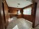 Kitchen with wood cabinets and tiled floors at 201 Belt Dr, Gastonia, NC 28056
