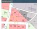 Aerial view of property showing lot lines and street names at 201 Belt Dr, Gastonia, NC 28056