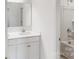Bright bathroom with double vanity and bathtub at 224 Winford Dr, Troutman, NC 28116