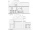 Two-story home with rear elevation featuring a large back porch at 10110 Whispering Falls Ave, Mint Hill, NC 28227