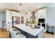 Spacious kitchen with large island, stainless steel appliances, and ample storage at 4062 Red Gate Ave # 4, Harrisburg, NC 28075